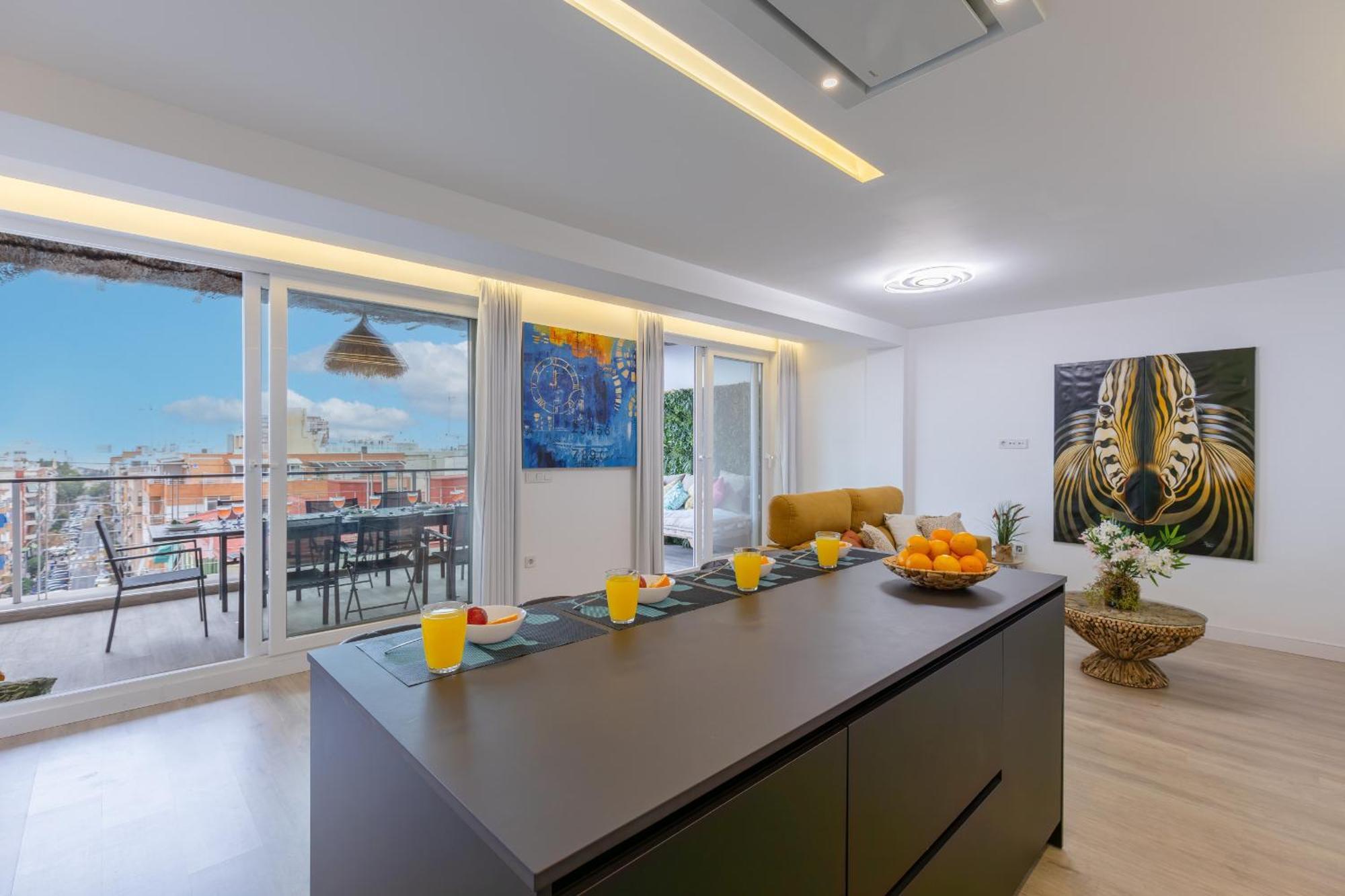 알리칸테 Fidalsa Penthouse Amazing View 아파트 외부 사진