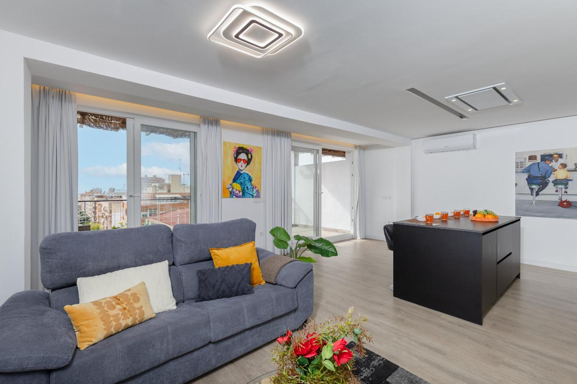 알리칸테 Fidalsa Penthouse Amazing View 아파트 외부 사진